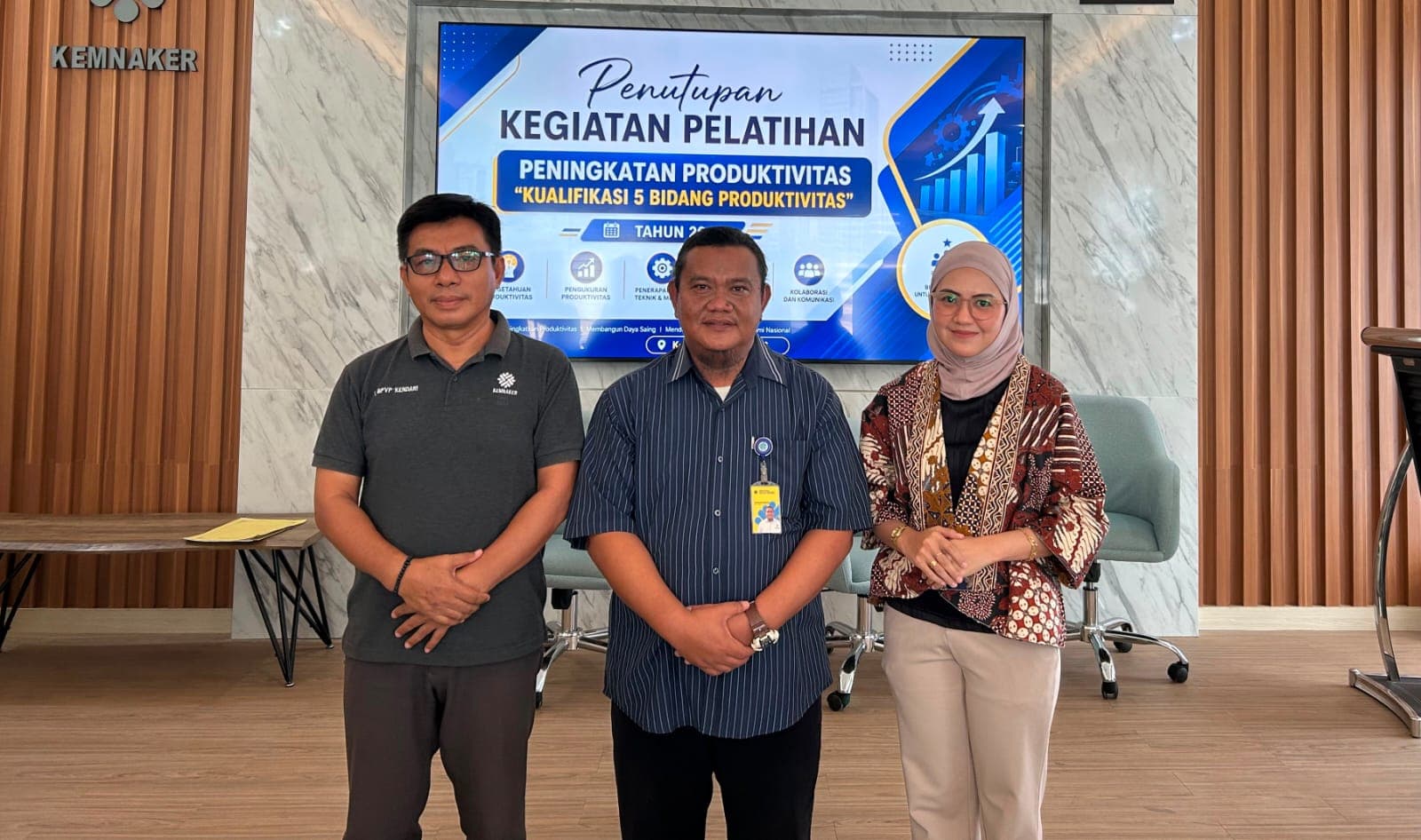 Perkuat Mutu Pelatihan, LPK Prima Kendari Ikuti Program Peningkatan Produktivitas BPVP Kendari